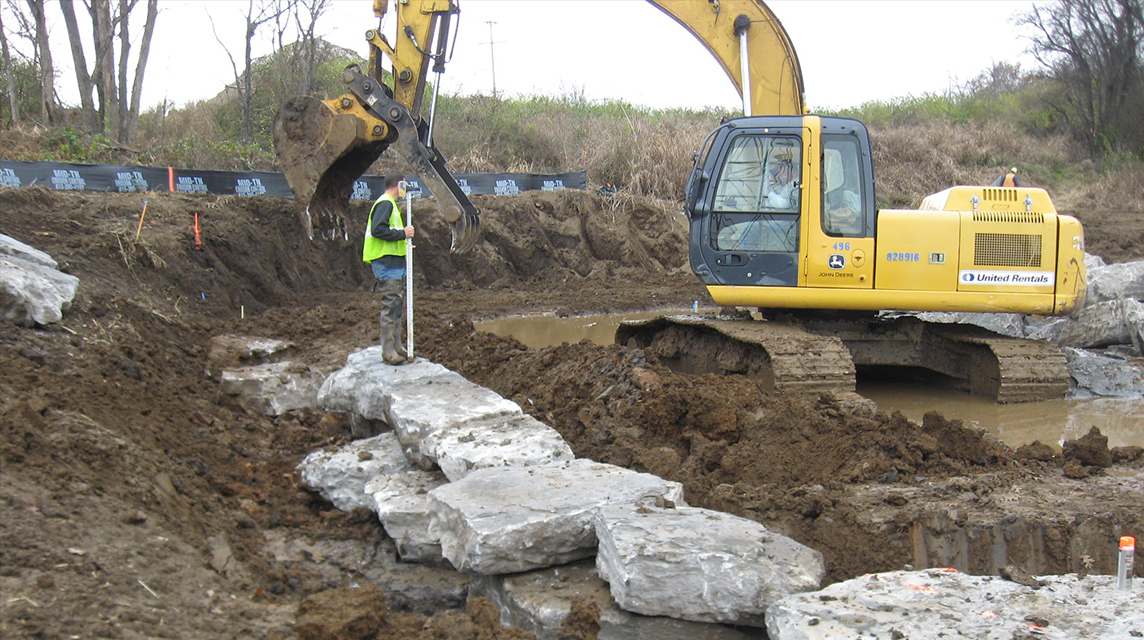 Richland Creek at REOSTONE Quarry Stream Repair